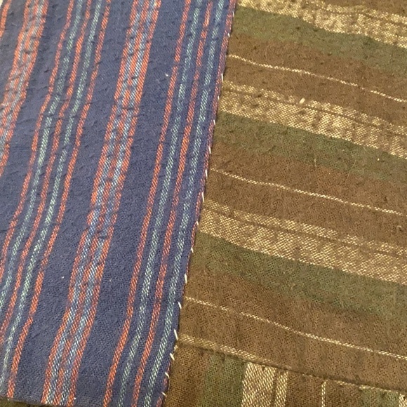 OLD VINTAGE Quilt Pieced Tied Beautiful 90 x 52" - Picture 12 of 15